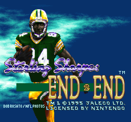 Sterling Sharpe's End 2 End